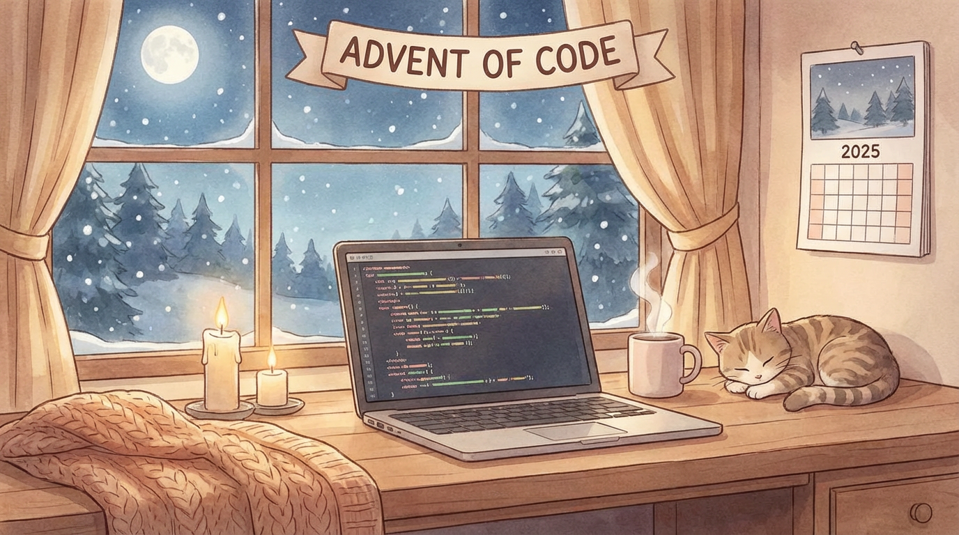Advent of Code 2025 AI Generated Images
